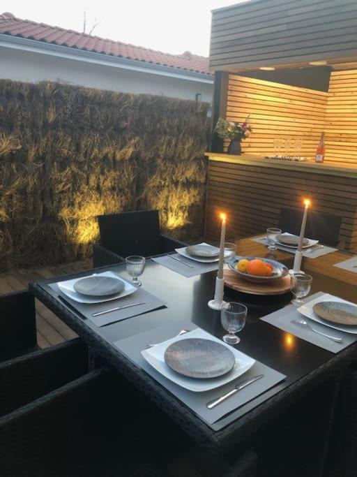 Ravissante Maison 3* Avec Jacuzzi Proche Lac Biscarrosse Dış mekan fotoğraf